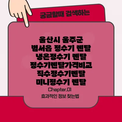 울산시 울주군 범서읍 정수기 렌탈 | 냉온정수기 렌탈 | 정수기렌탈가격비교 직수정수기렌탈 미니정수기 렌탈